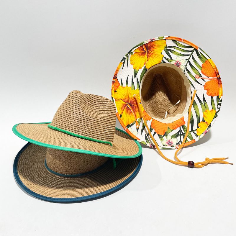 Fabricants de chapeaux de paille en papier personnalisés