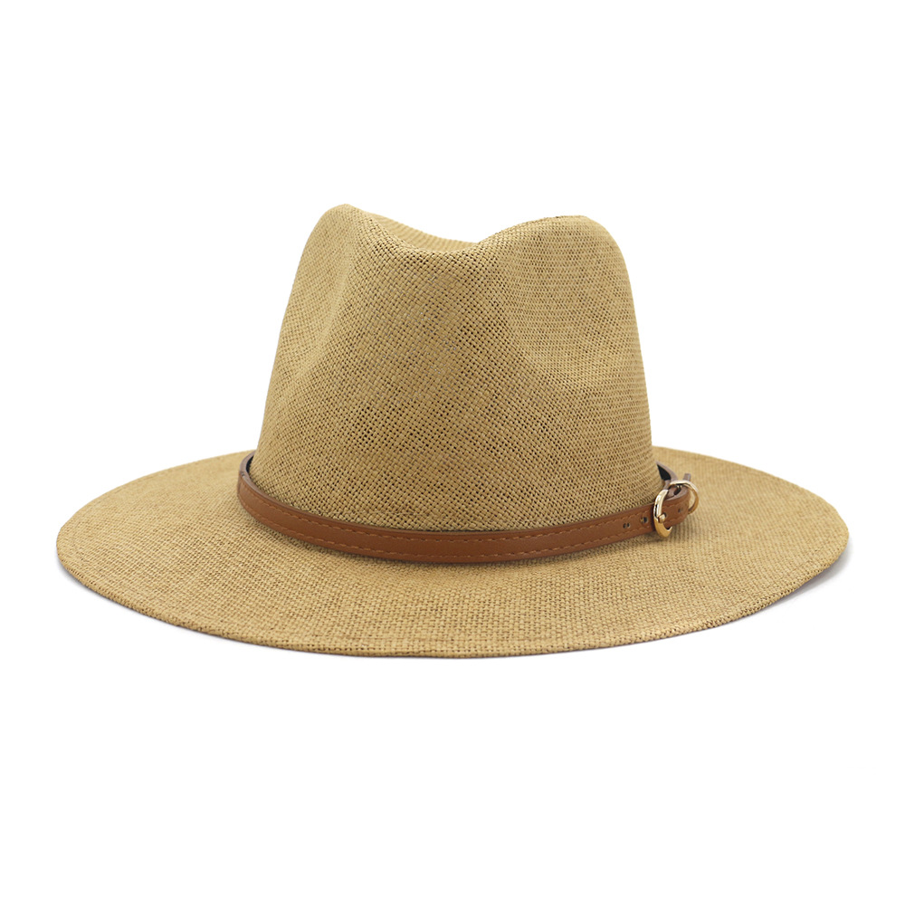 Chapeau Panama pour homme en tissu de papier de haute qualité