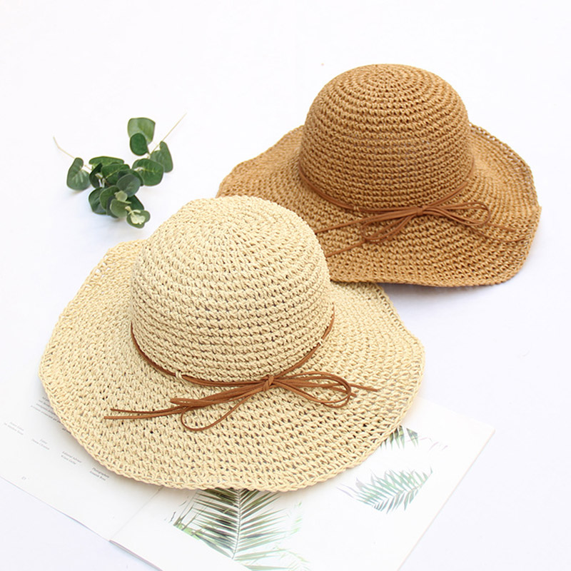 Chapeau de soleil disquette tricoté au crochet pour dames