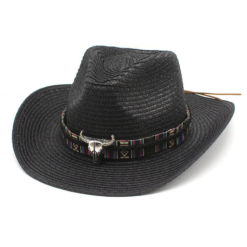 Chapeaux de paille de cow-boy compressibles