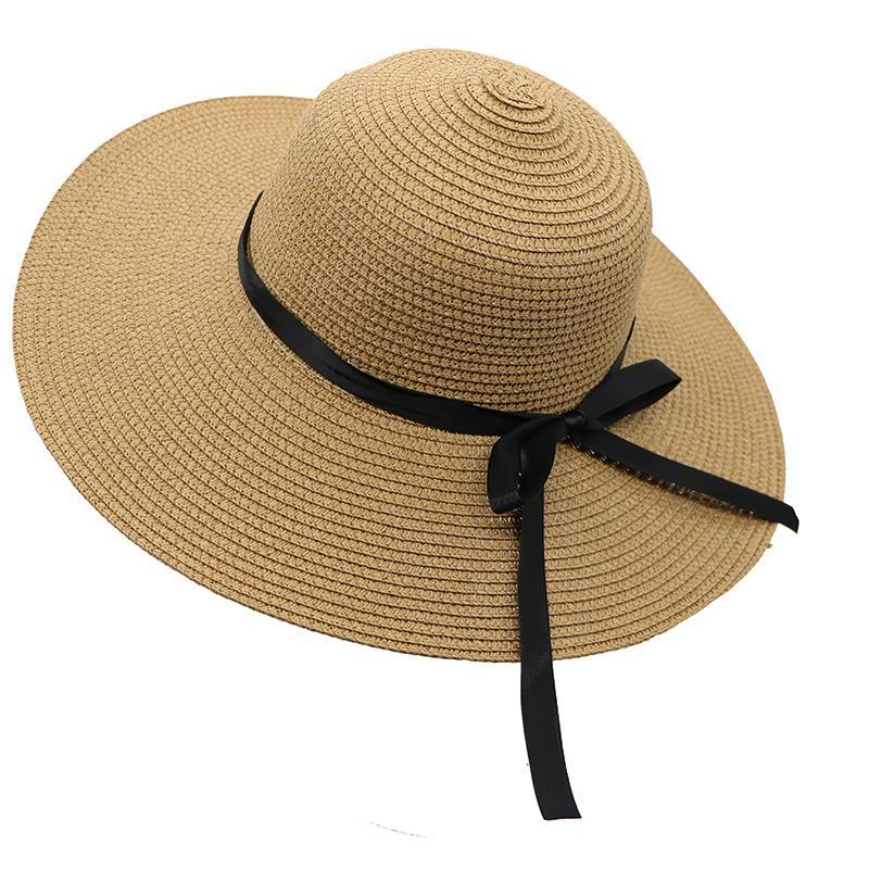 Chapeau de paille Floopy uni